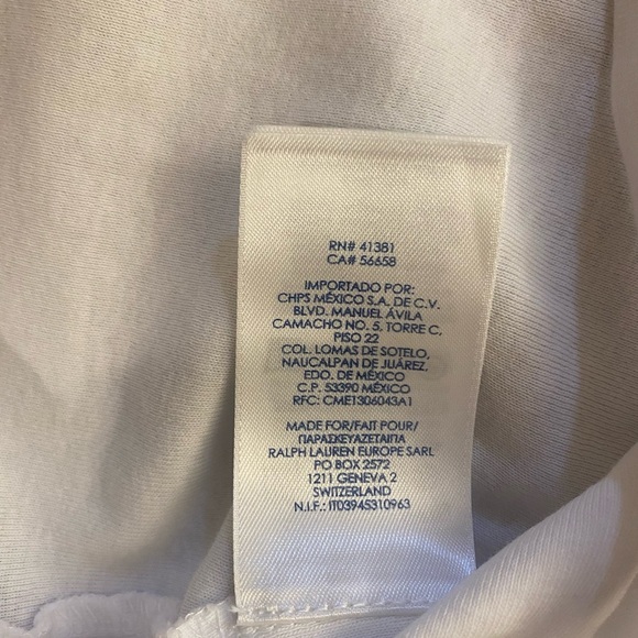 Chaps Women’s Lace Up T Shirt XL White - Picture 5 of 9